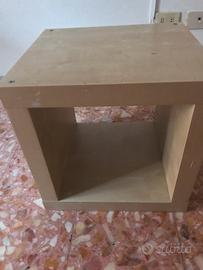 scaffale IKEA effetto rovere