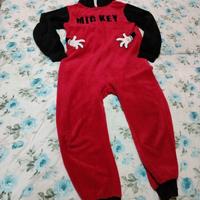 Tutone in felpa pile Disney Mickey tg L ragazzi 
