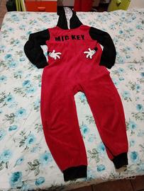 Tutone in felpa pile Disney Mickey tg L ragazzi 