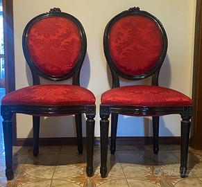 Coppia di Sedie Luigi Filippo