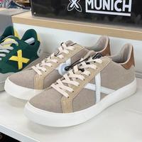 Sneaker Munich NR 42 color avorio Havana juta