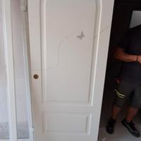 Porte scorrevoli laccate bianco