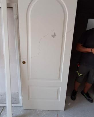 Porte scorrevoli laccate bianco