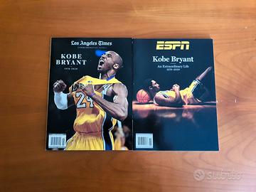 Lotto 2 Riviste commemorative Kobe Bryant ENG