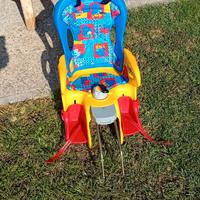 Seggiolino porta bimbo posteriore bici "OK Baby"