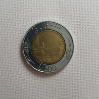Monete 500 lire 1990 1991 1992 1993