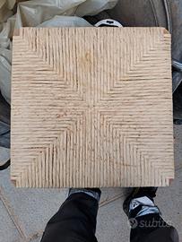 sedute in paglia per sedie 