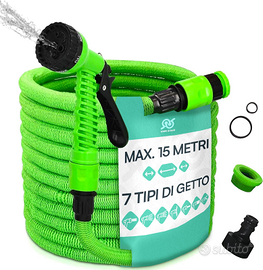 Tubo acqua giardino 15 Metri, Pompa Acqua