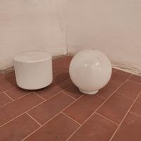 Coppia Diffusori/Globi Vintage Anni '70/'80 