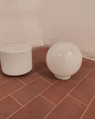 Coppia Diffusori/Globi Vintage Anni '70/'80 