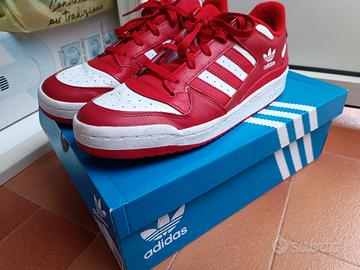 Adidas forum low red