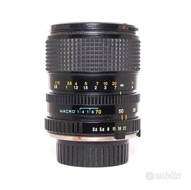 Minolta Obiettivo zoom 28 70 f 3.5 4.8 MD macro