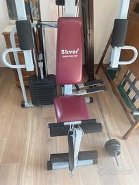 Panca multifunzione home Gym copleta