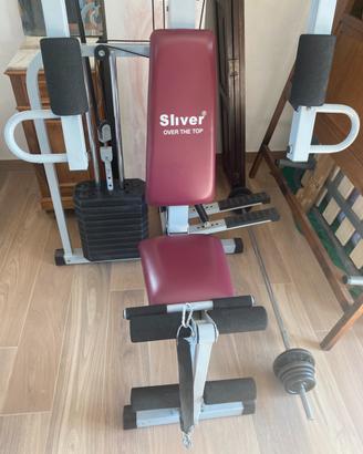 Panca multifunzione home Gym copleta