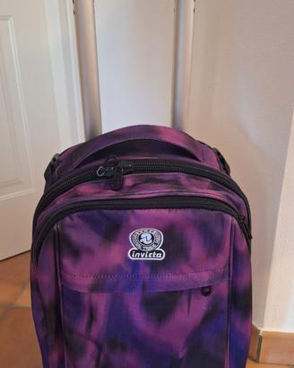 Zaino scuola trolley sganciabile marca Invicta