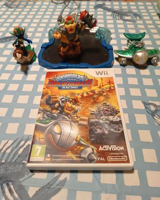 Skylanders supercbargers racing Nintendo wii