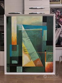 Quadro pop art su tela 116x136x5 - Audrey Hepburn