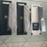 BOGGI CRAVATTE SETA CON CONFEZIONE