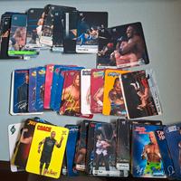 lotto 102 carte wrestling