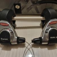 Comandi cambio deragliatore Shimano Dual Sis 3x7