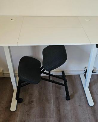 Scrivania Elettrica Regolabile in Altezza + sedia