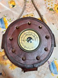 Vintage barometro meccanico no liquido