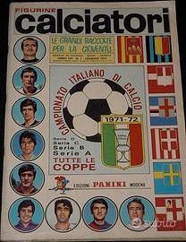 album figurine calciatori panini 1971-72 completo