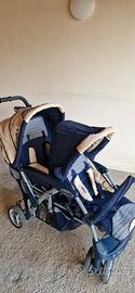 Passeggino gemellare Brevi B-Twin