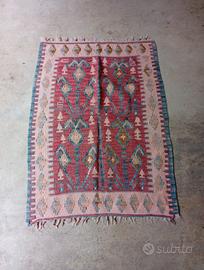 TAPPETO KILIM TURCHIA  FATTO A MANO VINTAGE