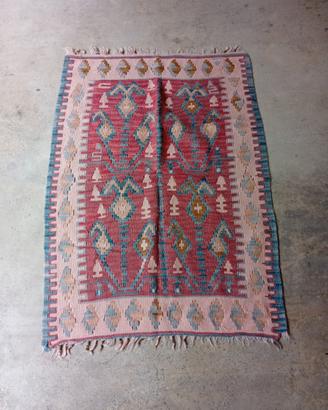 TAPPETO KILIM TURCHIA  FATTO A MANO VINTAGE