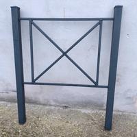 Inferriata transenna in ferro tubolare