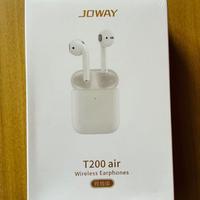 Auricolari wireless Bluetooth Joway T200 air NUOVI