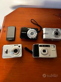 Set 5 macchine fotografiche