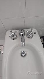 Batteria Bidet tre fori Bellosta serie Romina