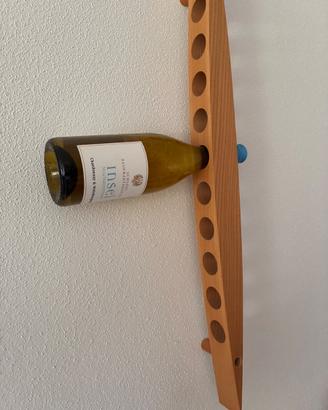 Portavino da appendere - Legnoart - Made in Italy