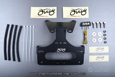 Portatarga DUCATI STREETFIGHTER 848 1098 2009 2015