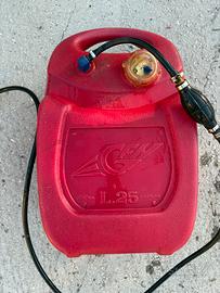 Nautica serbatoio in eltex da 25 litri carburante