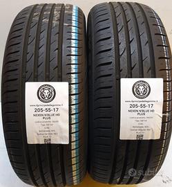 2 GOMME 205 55 17 NEXEN A56059
