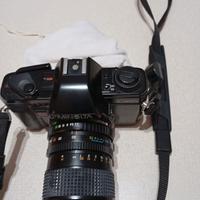 Macchina fotografica minolta con tele