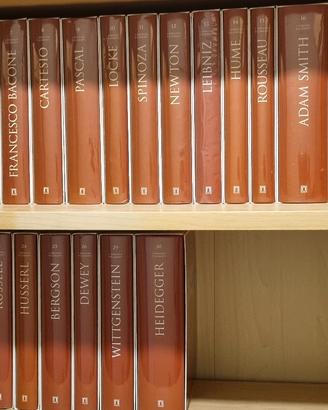 collana libri "I grandi filosofi"