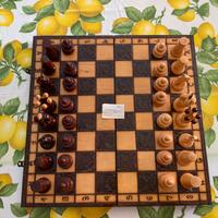 Scacchiera in legno