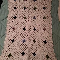 copertina bebè vintage uncinetto 