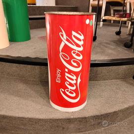 Bidone CocaCola in Metallo