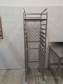carrello porta teglie