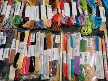 Matassine Mouliné Ricamo e Punto Croce