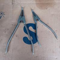 Pinze Usag a becchi piegati anelli interni n. 128