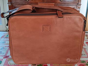 borsa da viaggio uomo in pelle "I Santi" 