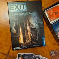 Exit il castello proibito gioco da tavolo 