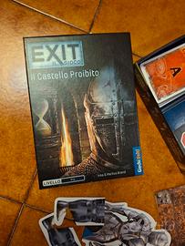 Exit il castello proibito gioco da tavolo 