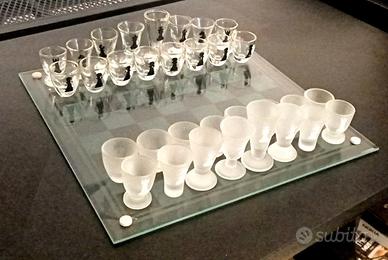 Scacchi in vetro bicchierini